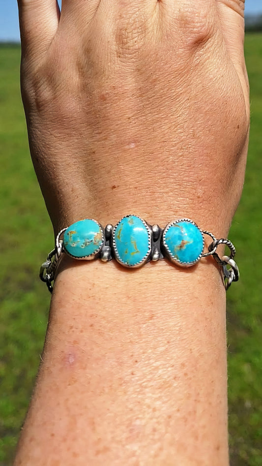 3 Stone Bracelet